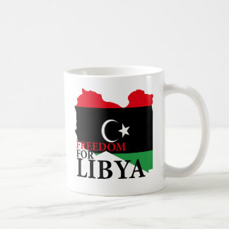 Caneca De Café Liberdade de Líbia