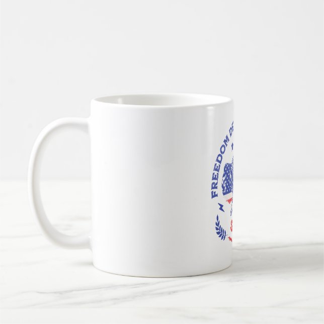 Caneca De Café Liberdade Democracia Verdade - FDT (Esquerda)