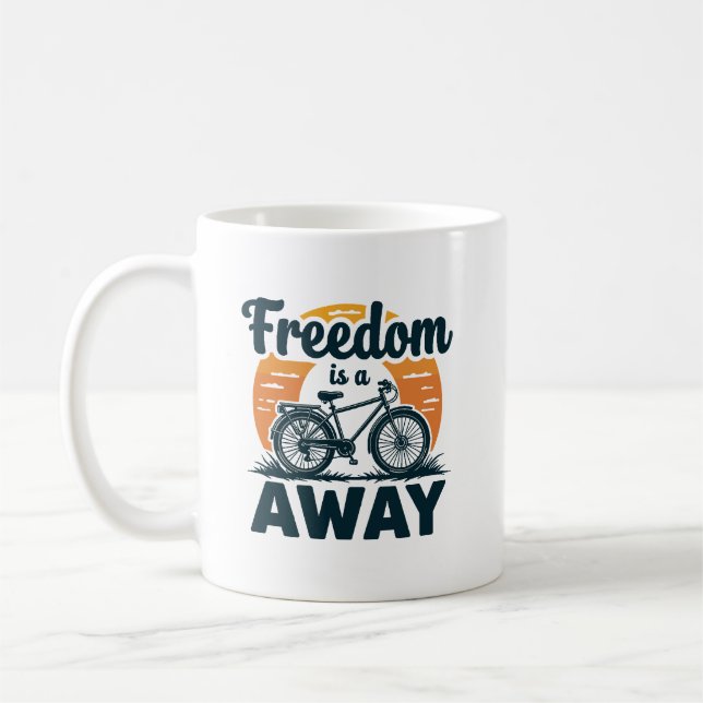 Caneca De Café Liberdade Está a Uma Viagem de Distância (Esquerda)