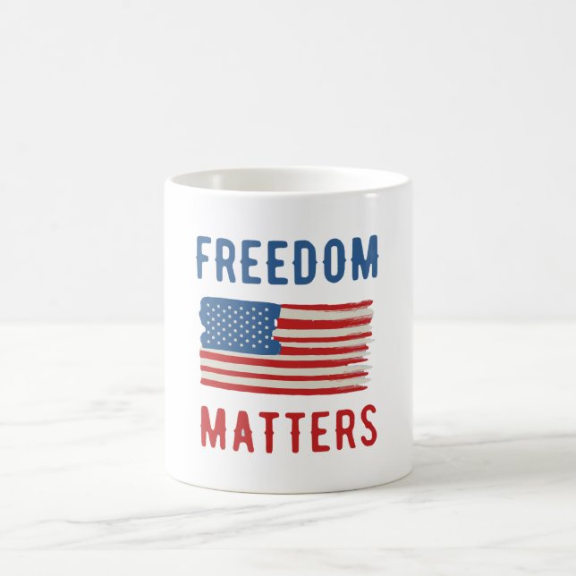 Caneca De Café Liberdade Importa (Centro)