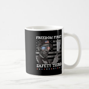 Caneca De Café Liberdade Primeiro Segurança Terceira Fogos de Art