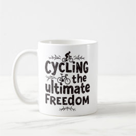 Caneca De Café Liberdade Suprema: Ciclismo com Estilo