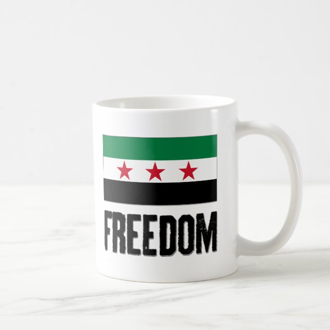 Caneca De Café Liberdade - Syria (Direita)