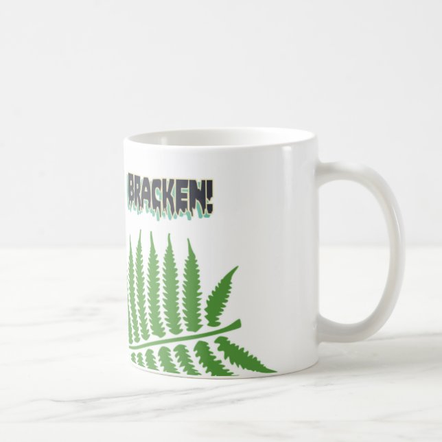 Caneca De Café Libere a samambaia! (Direita)