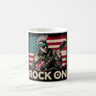 Caneca De Café Libere sua estrela do rock interno com este MUG