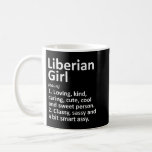 Caneca De Café LIBERIANA LIBÉRIA Dotada Funny Country Home Root<br><div class="desc">LIBERIANA LIBÉRIA Dotada Engraçada País Doméstico Descendência</div>