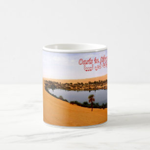 Caneca De Café Líbia - Oásis -