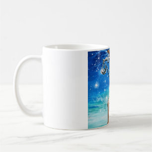 Caneca De Café Libra, a deusa da justiça