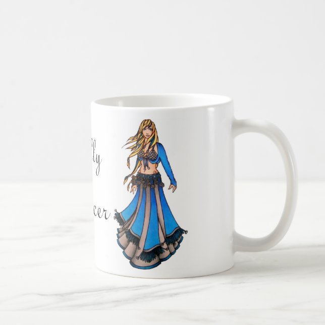 Caneca De Café Libra Belly Dancer Mug (Direita)