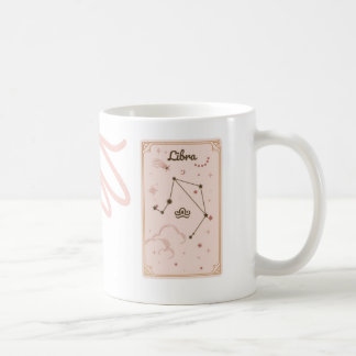 Caneca De Café Libra-Café Astrológica Mug, Libra Zodiac
