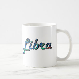 Caneca De Café Libra em Opal Gemstone