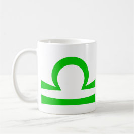 Caneca De Café Libra em Verde
