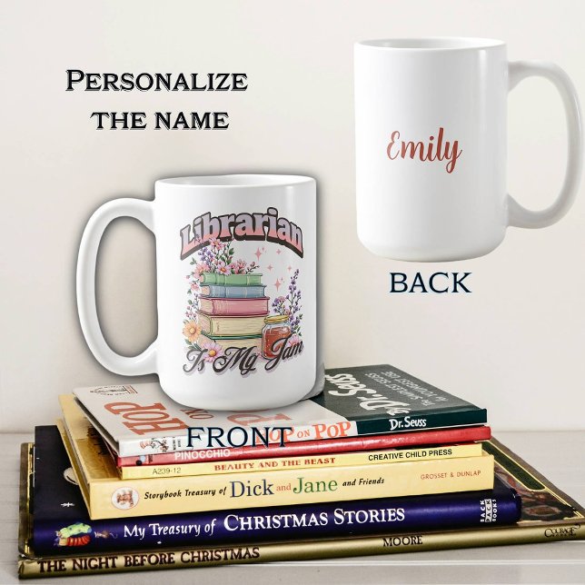 Caneca De Café  Librarian   (Criador carregado)