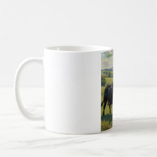 Caneca De Café Lição 1: Touro significa verde