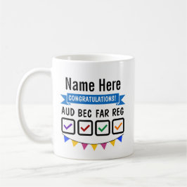 Caneca De Café Licença de Contabilista Público Certificada de Ofe