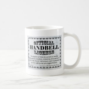 Caneca De Café Licença de Handbell