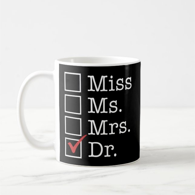 Caneca De Café Licenciada em formando na Faculdade de Medicina Sr (Esquerda)