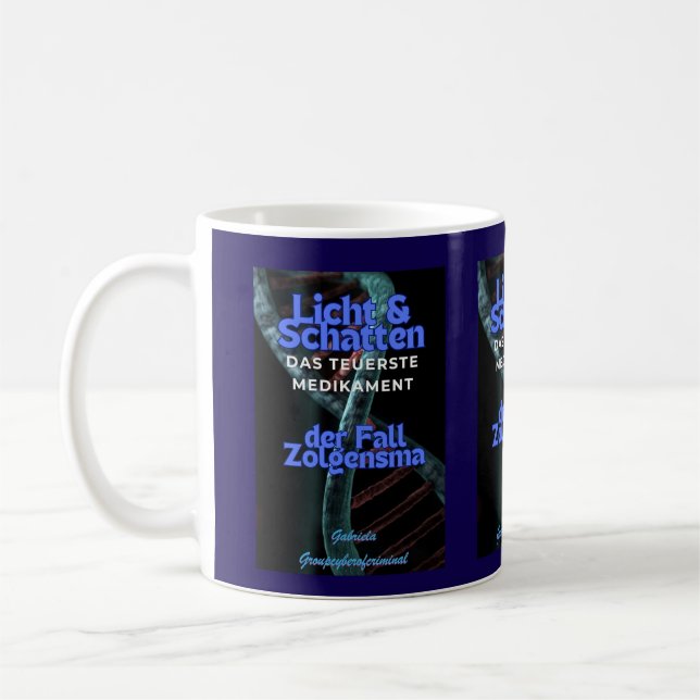 Caneca De Café Licht & Schatten das teuerste Medikament  (Esquerda)