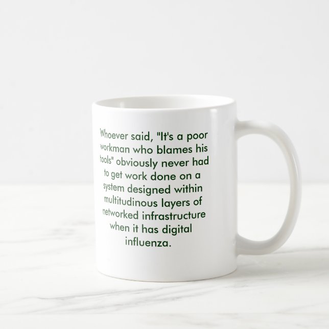 Caneca De Café Lições instruídas (Direita)