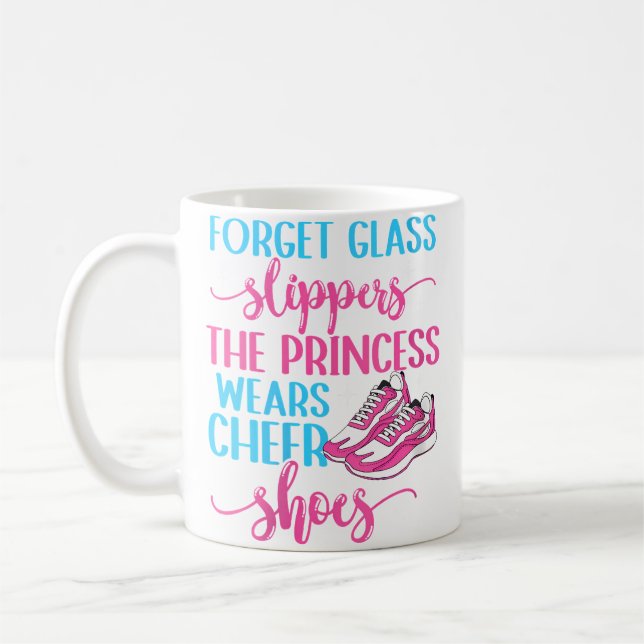 Caneca De Café Líder de Torcida A Princesa Usa Sapatos de Torcida (Esquerda)