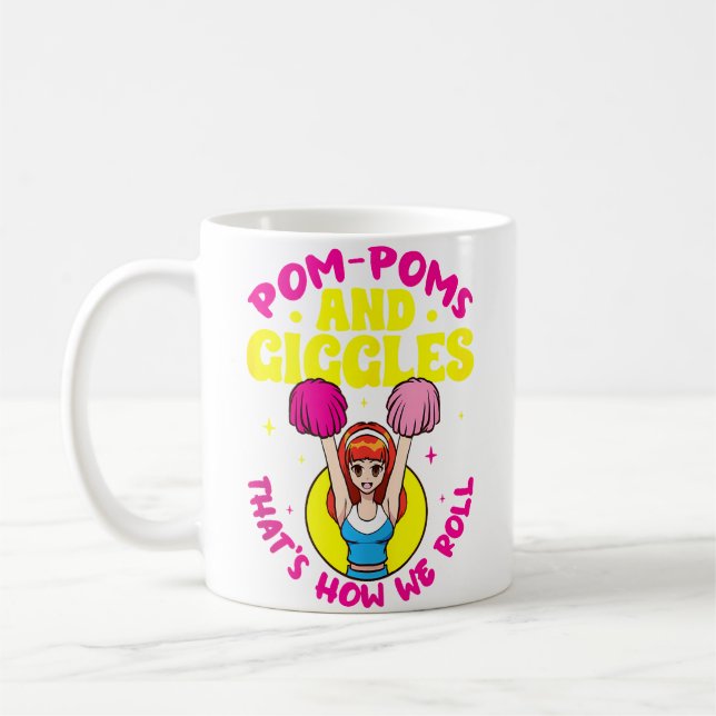 Caneca De Café Líder de Torcida Cheerleading Cheerleading (Esquerda)