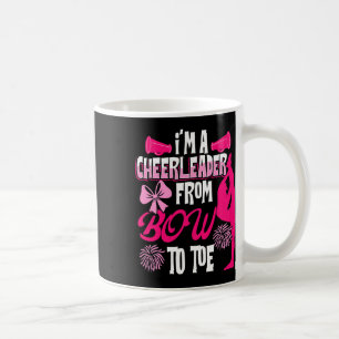 Caneca De Café Líder de Torcida Tumbling Garota de Torcida Ama La