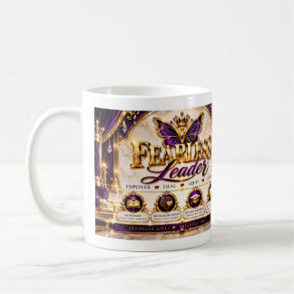 Caneca De Café Líder Destemida™ Empoderar • Curar • Equipar • Ele