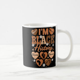 Caneca De Café Líder Educado de Celebrar a História Negra Mínima