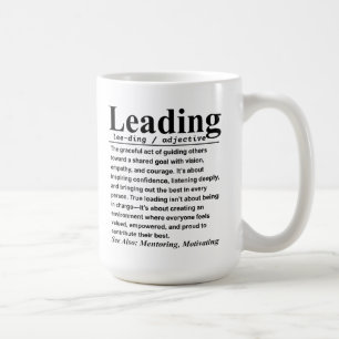 Caneca De Café Liderança