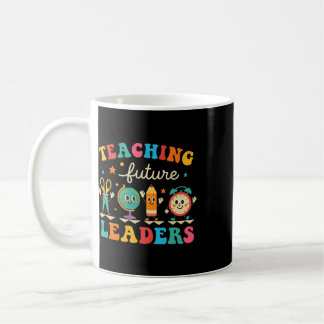 Caneca De Café Líderes de Ensino Retro Futuro Professor Groovy Ck