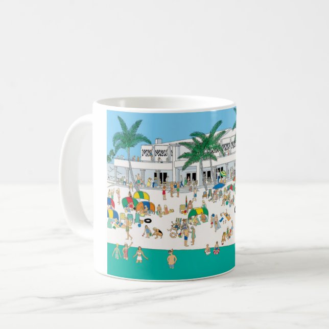 Caneca De Café Lido Beach Casino Mug (Frente Esquerda)