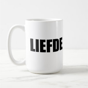 Caneca De Café Liefde amor em holandês