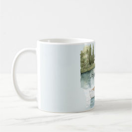 Caneca De Café Life is a dream lake boat