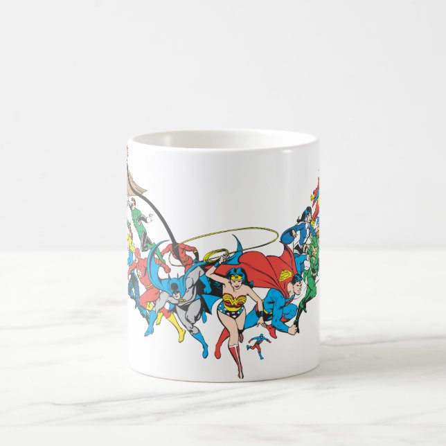 Caneca De Café Liga da Justiça da América Grupo 2 (Centro)