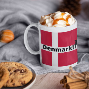Caneca De Café Liga dos Campeões Europeus da Dinamarca   