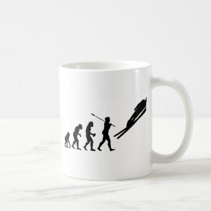 Caneca De Café Ligação em ponte de esqui