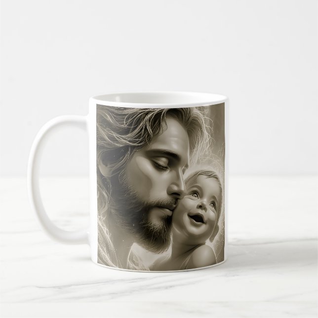Caneca De Café Ligação sem fim com filho (Esquerda)