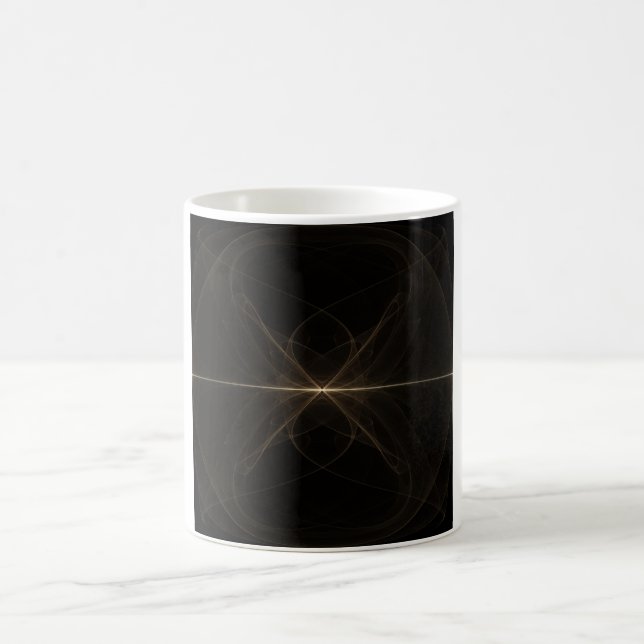 Caneca De Café Light Curves 1b (Centro)