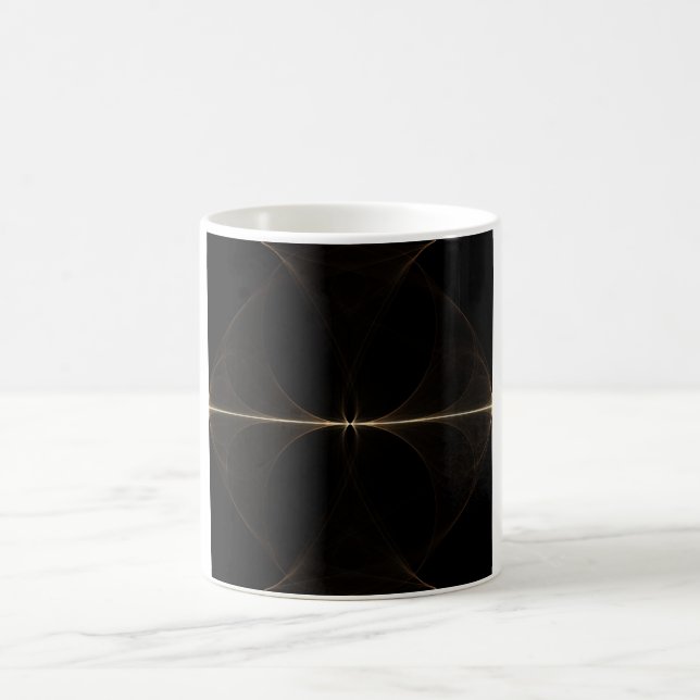 Caneca De Café Light Curves 1d (Centro)