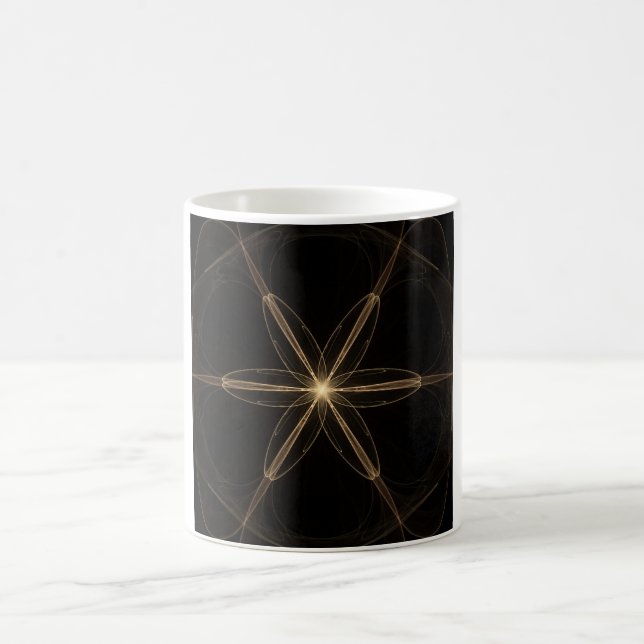 Caneca De Café Light Curves 4 (Centro)