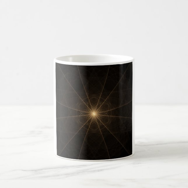 Caneca De Café Light Curves 5 (Centro)