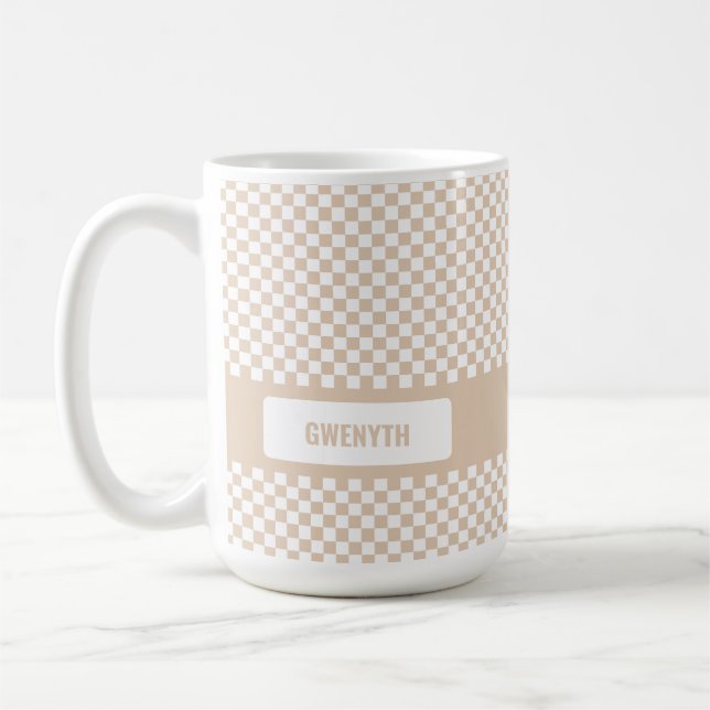 Caneca De Café LIght Neutral Coffee Mug personalizado verificado (Esquerda)