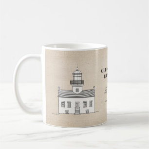 Caneca De Café Lighthouse de Loma de Old Point - Califórnia - SBD