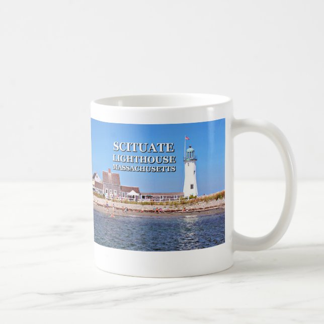 Caneca De Café Lighthouse, Massachusetts Mug (Direita)