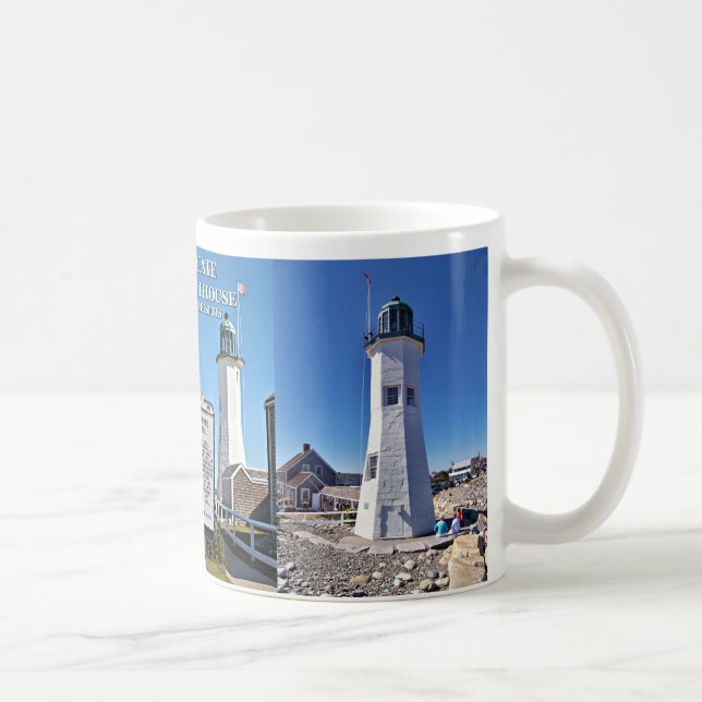 Caneca De Café Lighthouse, Massachusetts Mug (Direita)