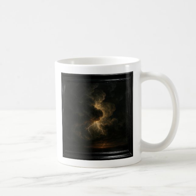 Caneca De Café Lightning Storm  (Direita)