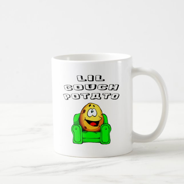 Caneca De Café Lil Couch Potato (Direita)