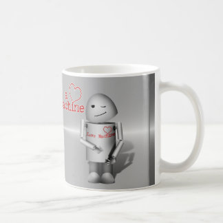 Caneca De Café (Lil' Robo-x9) Máquina de Amor