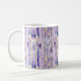 Caneca De Café Lilac Stainance Glass Elegance