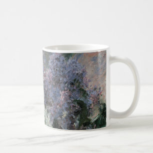Caneca De Café Lilacs em uma janela por Mary Cassatt, Vintage Art